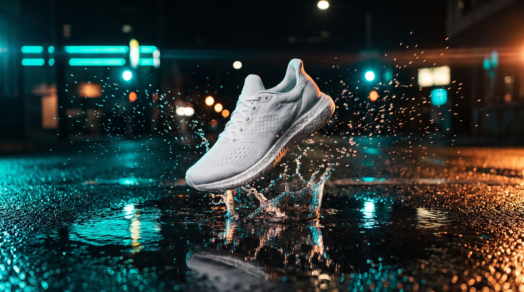 Sneaker Launch Visual, made with AI